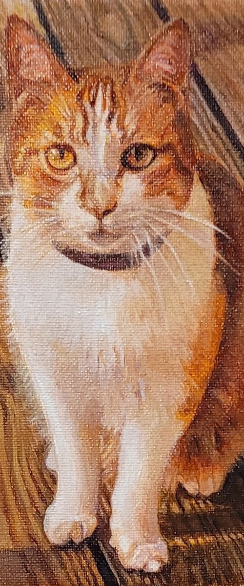 Commission Portrait of Mr. Winston by QI Debrah