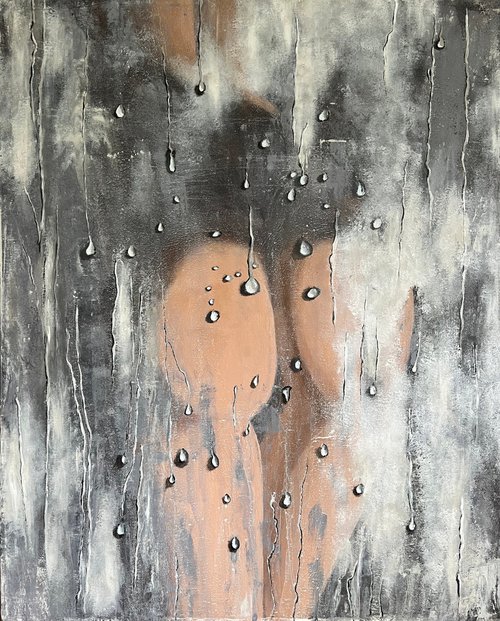 Drops of Desire - erotic art, nude, body, naked woman, intimate, fantasies by Olesya Izmaylova