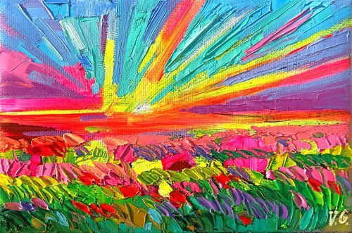 Joyful fields by Vanya Georgieva