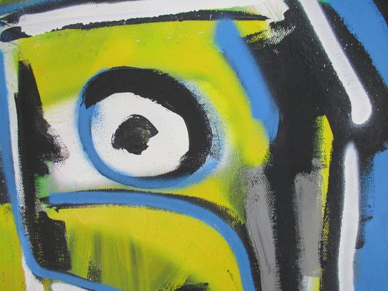 Portrait  ABSTRACT EXPRESSIONISM