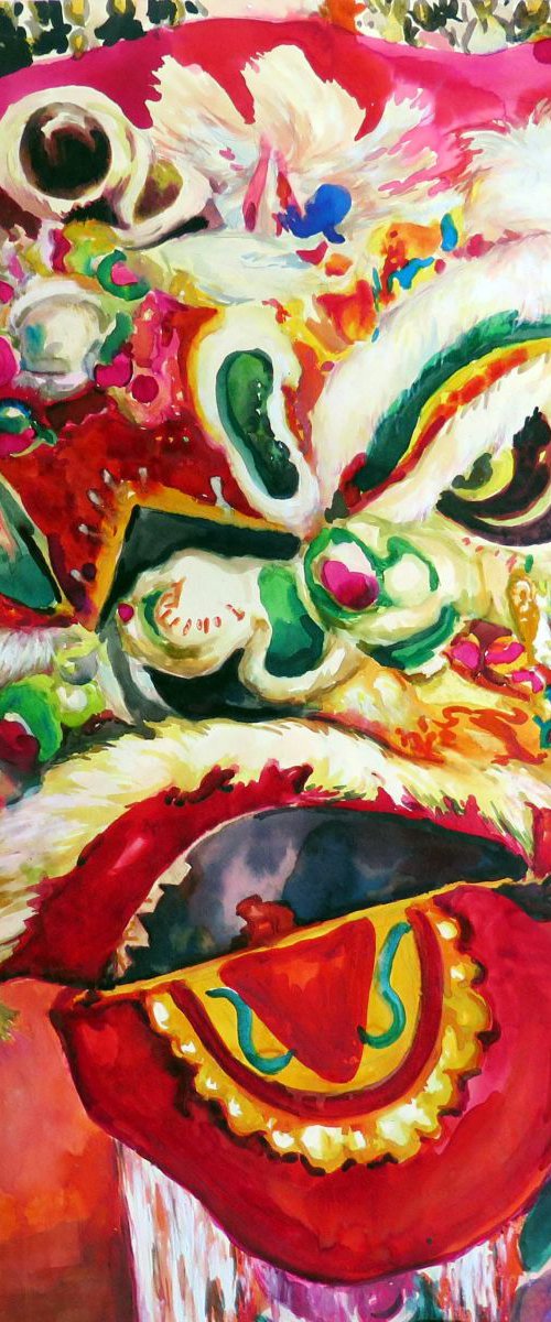 Chinese Lion Dance by QI Debrah