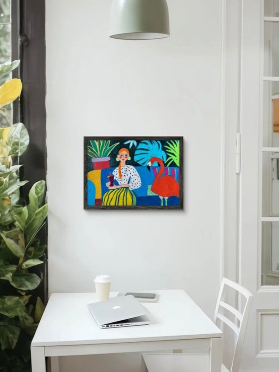 Tropical Woman Portrait