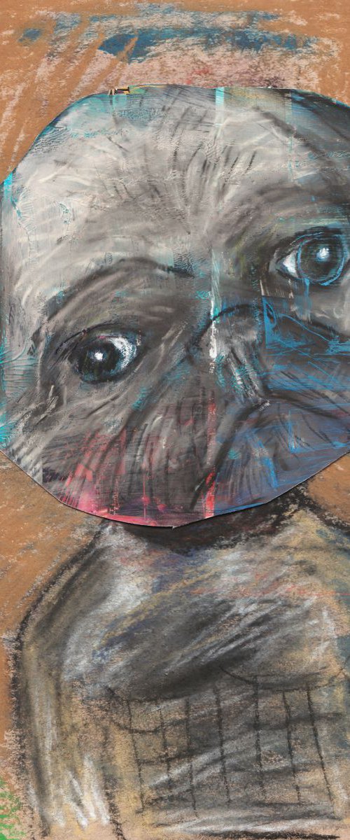 Surfing pug by Pavel Kuragin