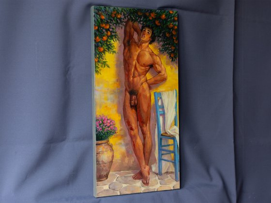 IN THE SHADES OF ORANGE TREES