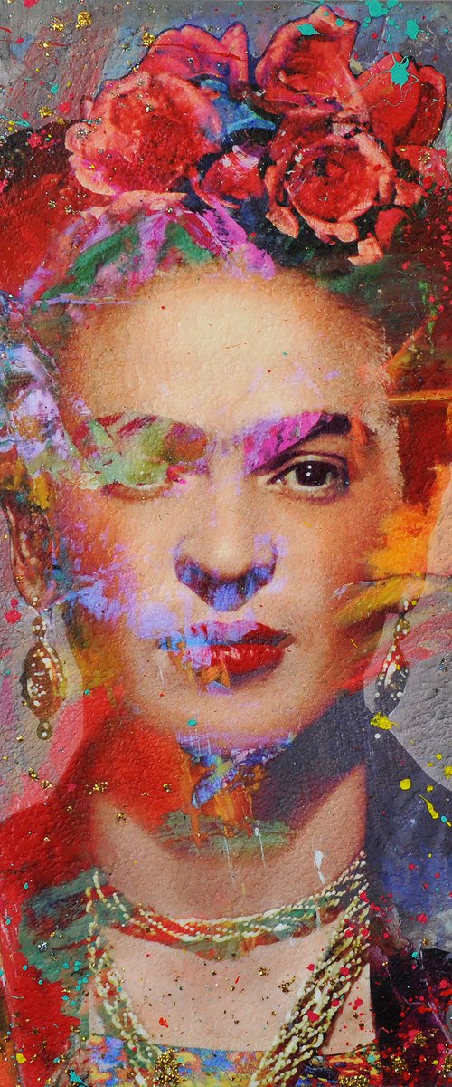 Frida Kahlo by Karin Vermeer