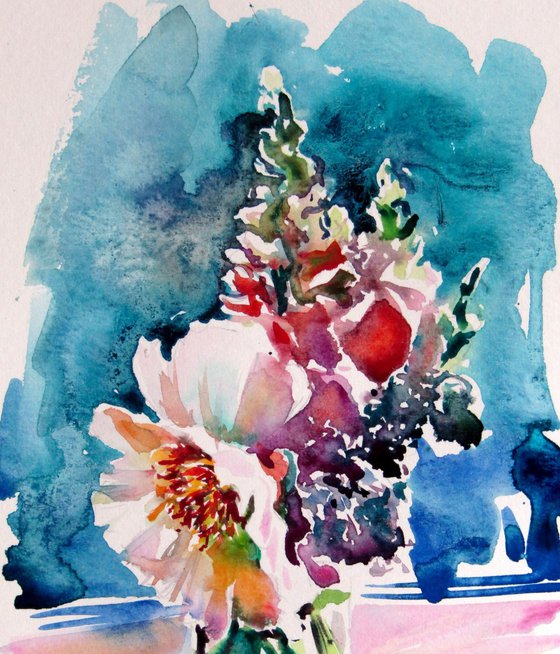 Flowers from the garden