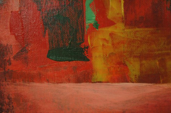 "Composition in red"