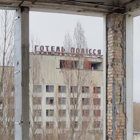 #85. Pripyat Energetic Palace of Culture Upper floor 1 - XL size