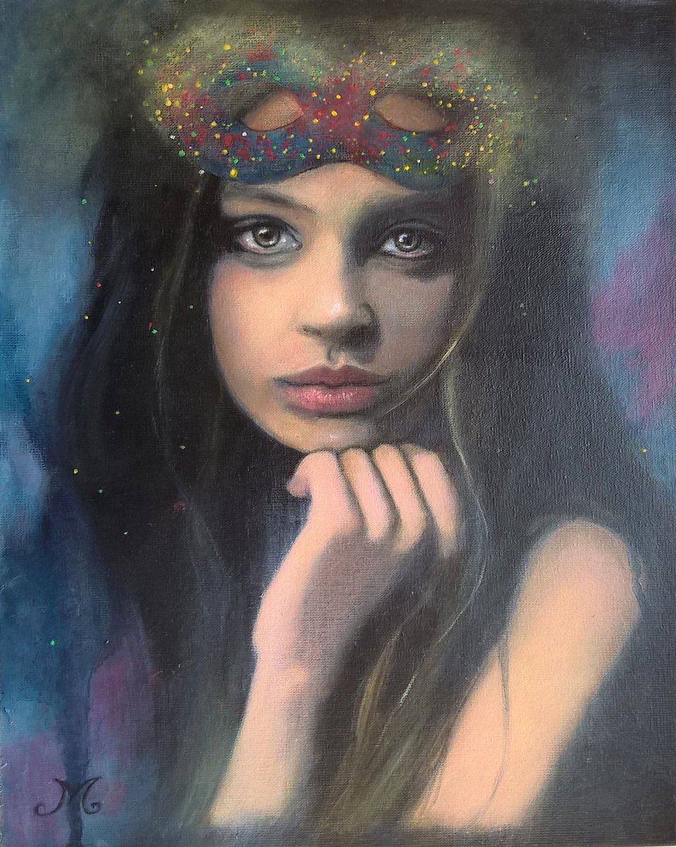 Beautiful Girl Portrait by Maya Jola