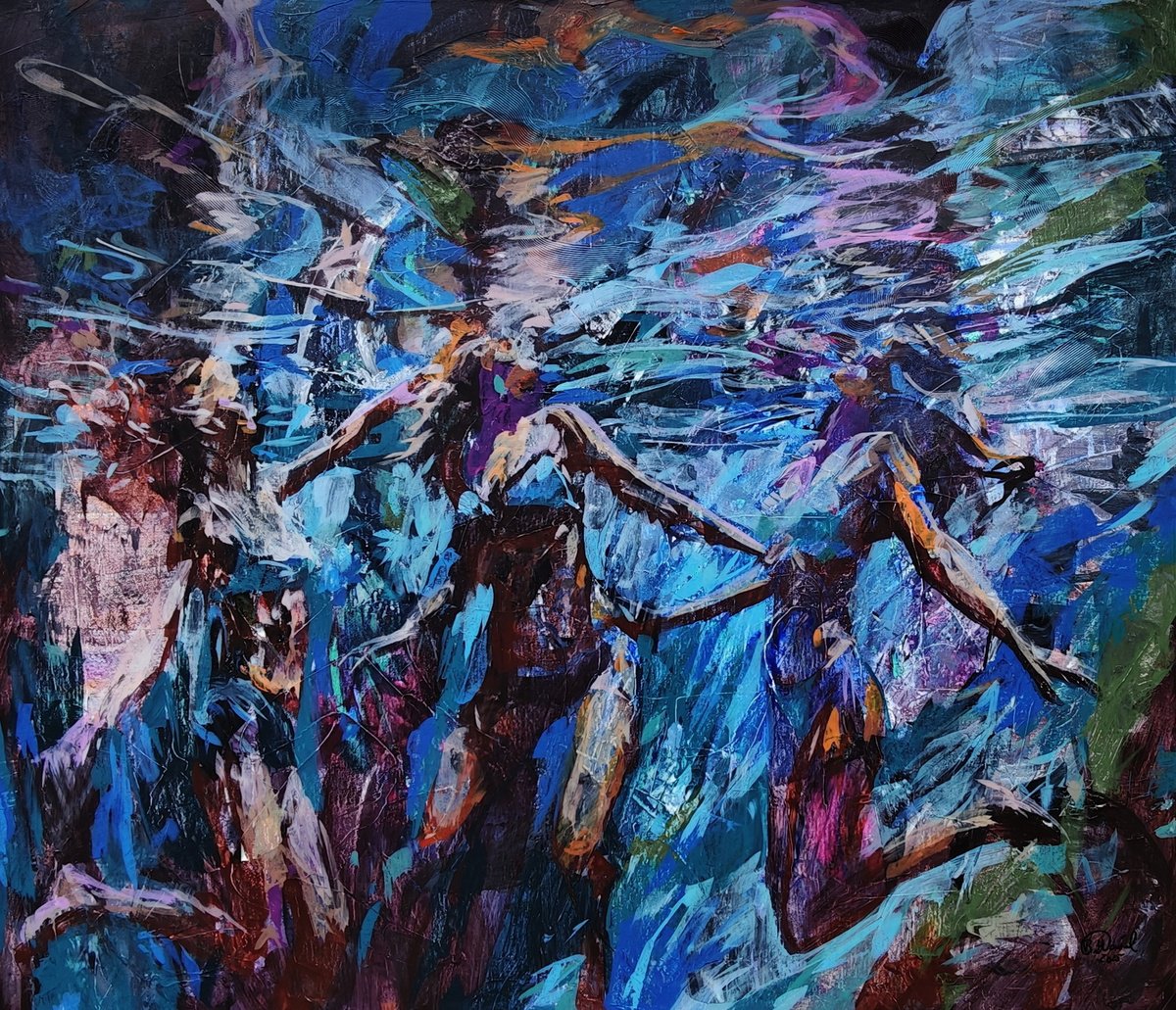  Reflections That Pass By Daniel Bulimar Henciu, 43 X 37, Artwork For Sale On Artfinder