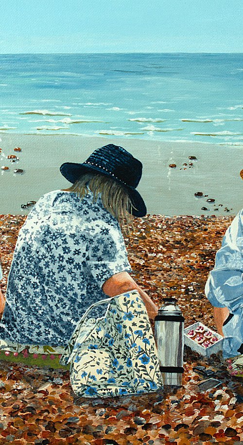Tea by the sea by Paula Oakley