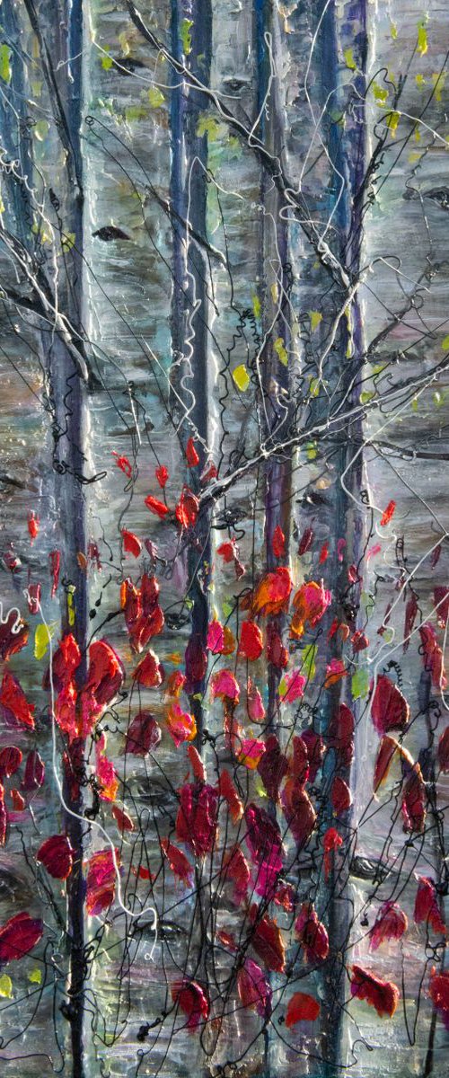 Birch Trees by Lena Owens at OLena Art