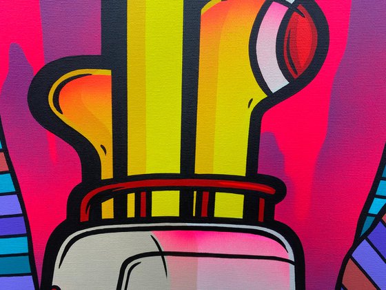 Yellow Submarine on Pink