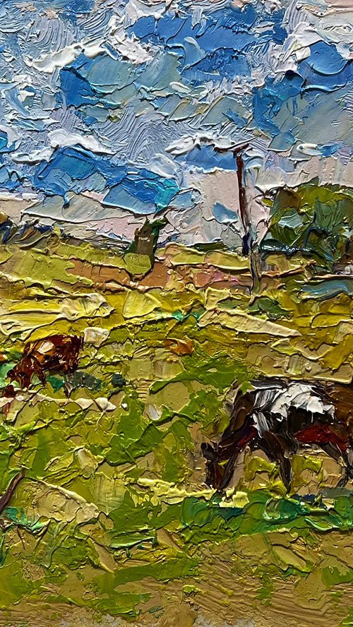 On a hot day in the field by Kalenyuk Alex