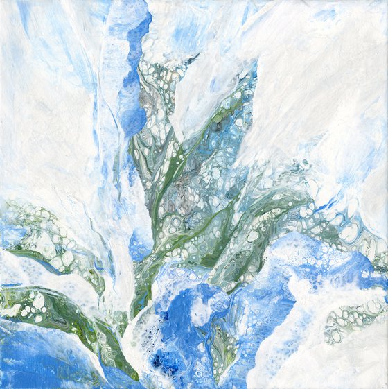 Natural Moments 11  - Organic Abstract Painting  by Kathy Morton Stanion