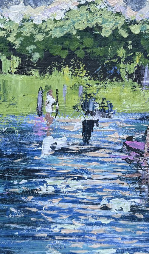 SUBboard Dniester River by Yuliia Sharapova