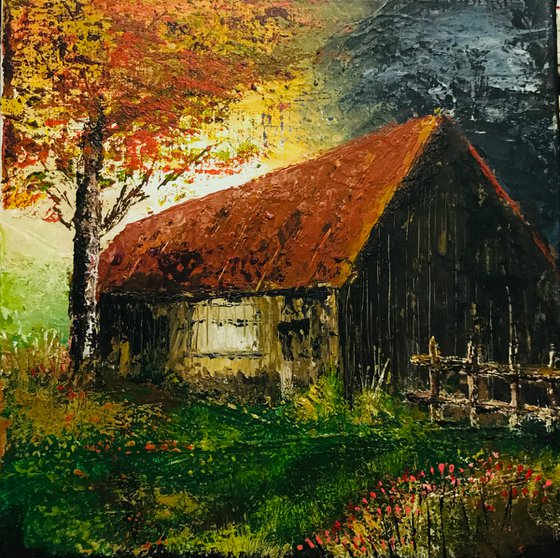 Autumn Barn