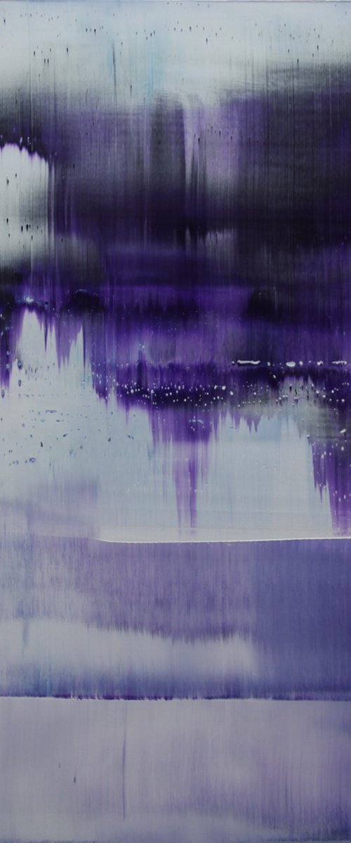 Electric violet I [Abstract N°2157] by Koen Lybaert