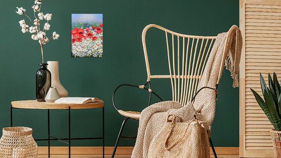 Poppies and Daisies