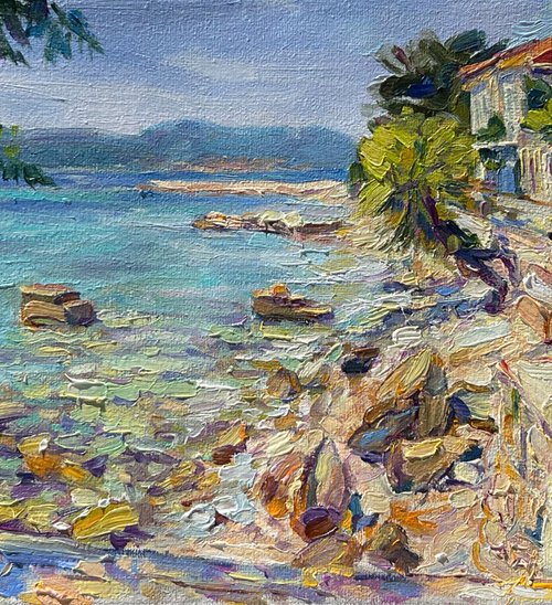 “Sunny embankment” by Olha Dashkevych