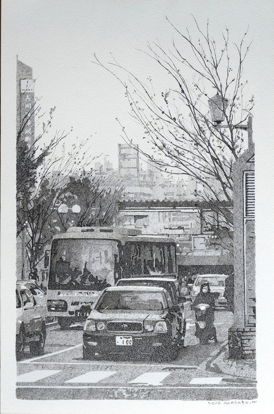 Street Scene near the Station