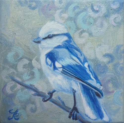blue bird by Sara Radosavljevic