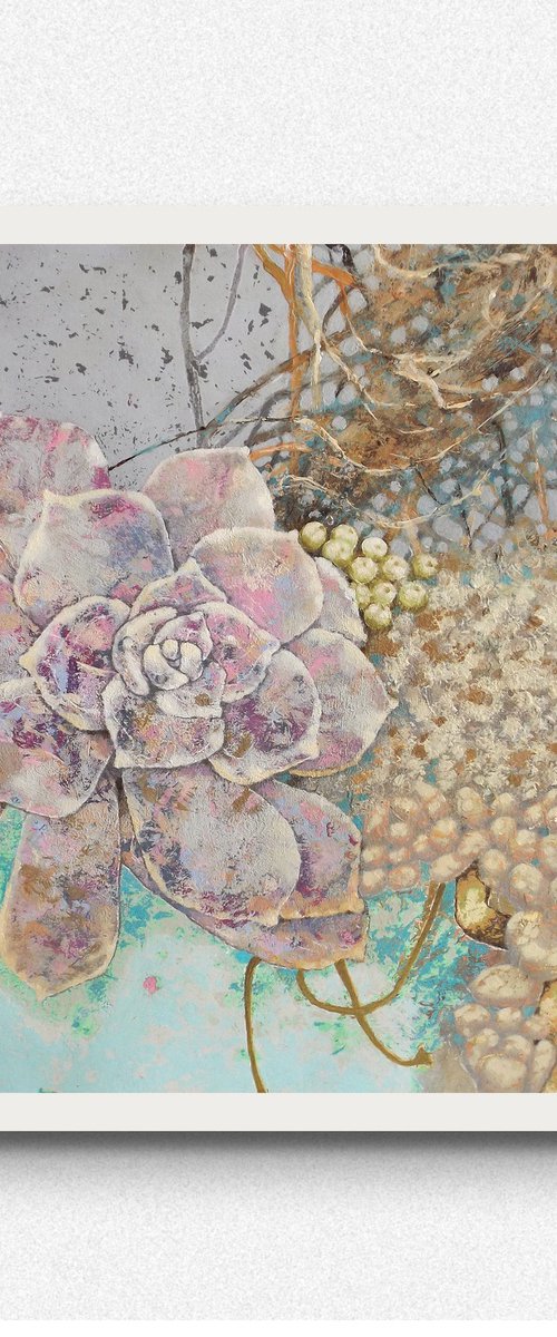 A rhyme of garden flowers by Margarita Alexandrova