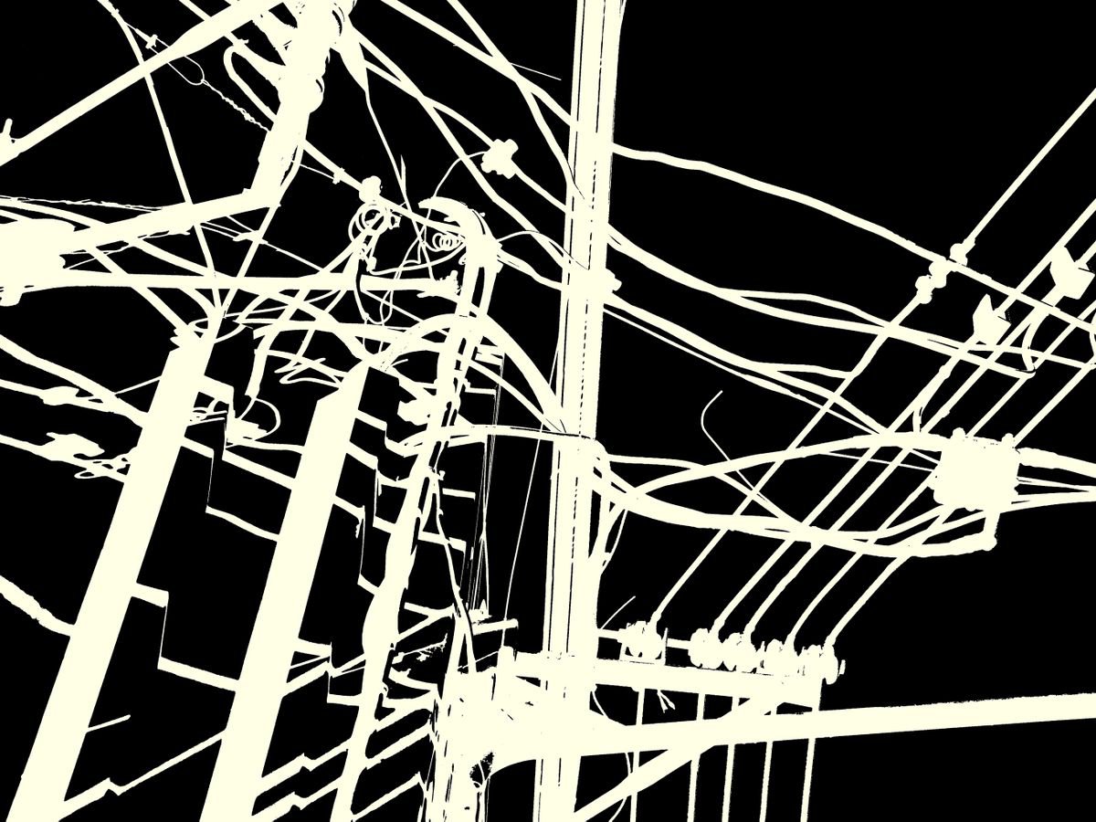 Abstract Cityscapes Photograph By Petr Strnad, 16 X 12", Quick Notes #36, Original Artwork