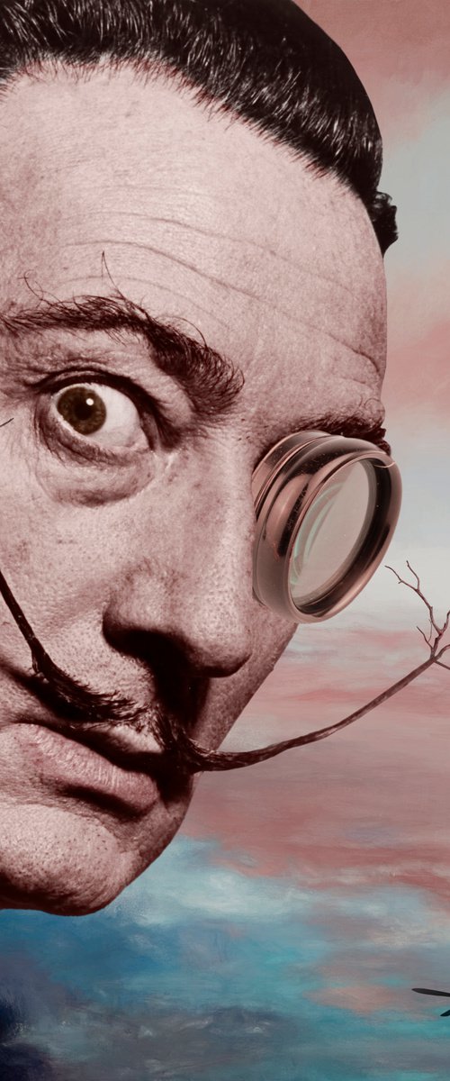 Portrait of Salvador Dali (No:6) by Tan Tolga Demirci