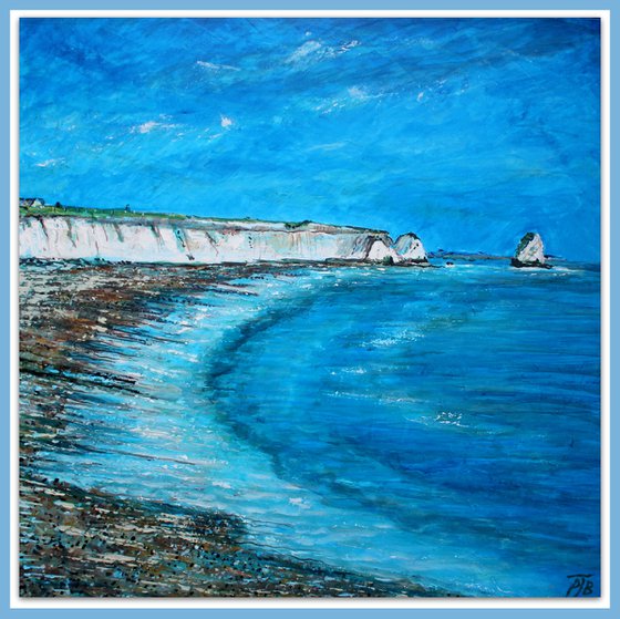 Freshwater Cliffs II ( Large 80 cm x80 cm)