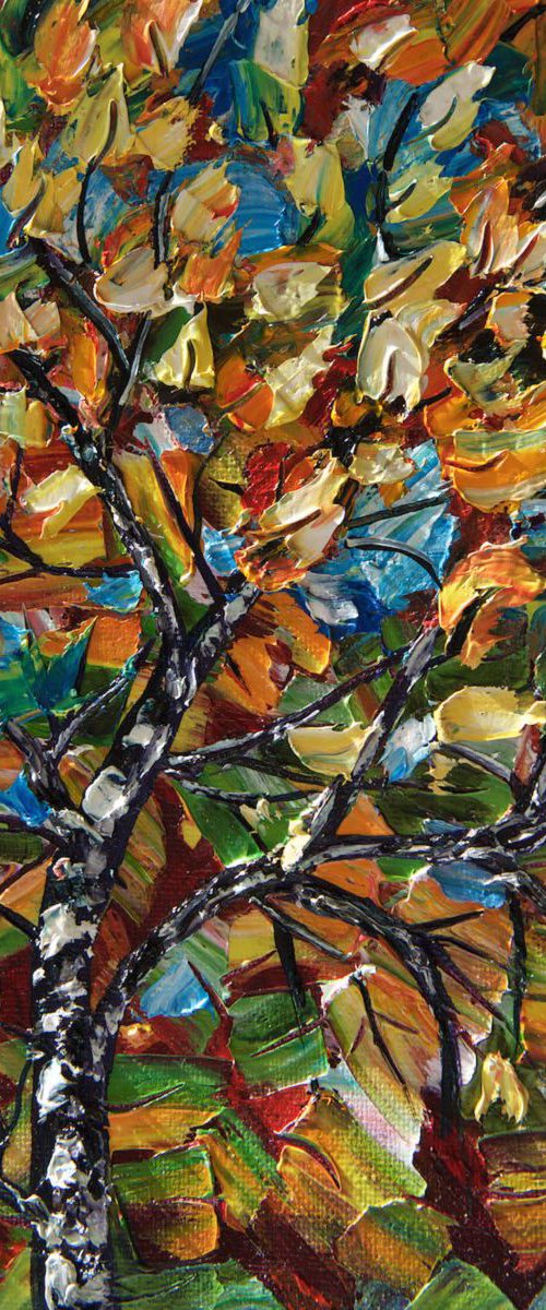 Season of Gold by Lena Owens at OLena Art