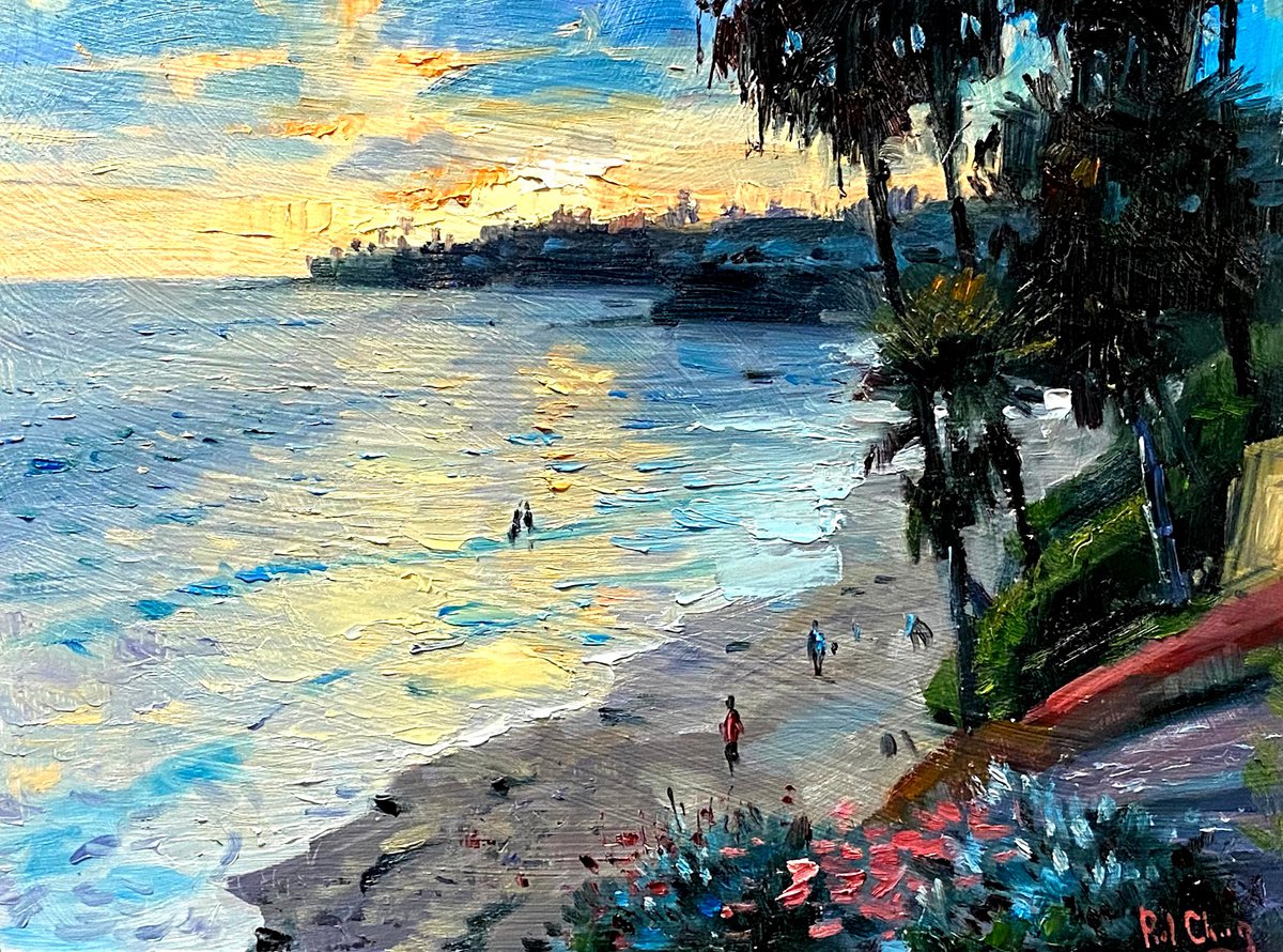Laguna Beach Sundown, OC AC by Paul Cheng