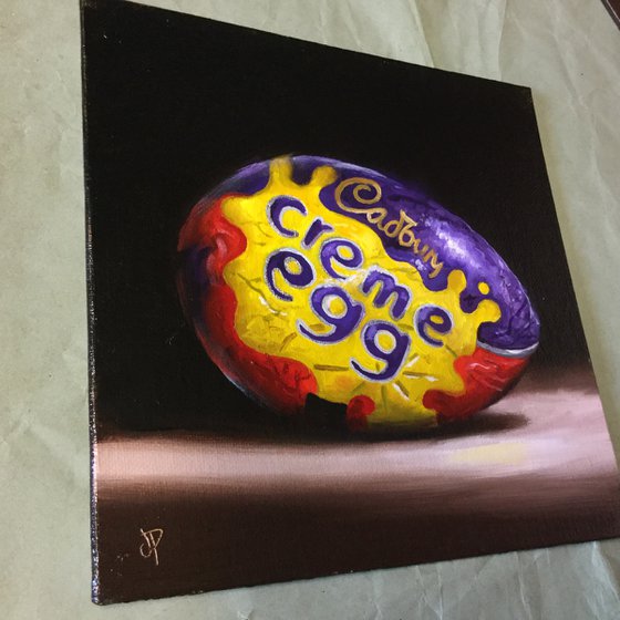 Creme Egg chocolate still life