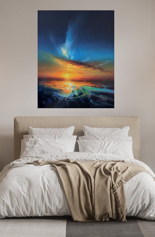 Agartha - Colors of evening by Ivan  Grozdanovski