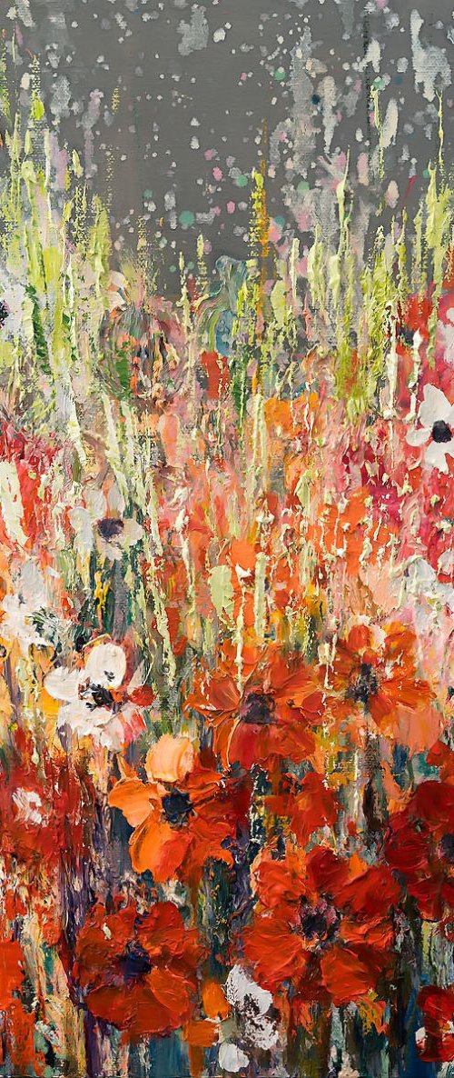 'Spring Flowers Rising' by Ewa Czarniecka