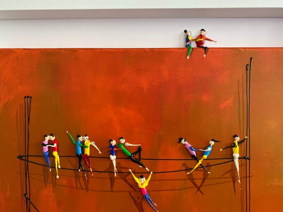 Action.3D Freedom. Eka Peradze Art