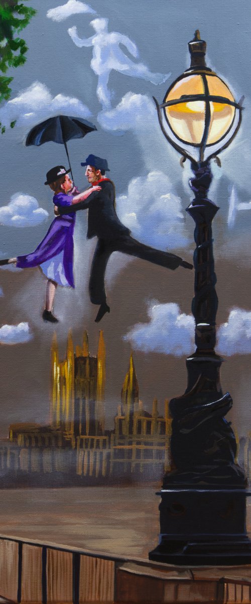 Mary Poppins London dancing by Gordon Bruce