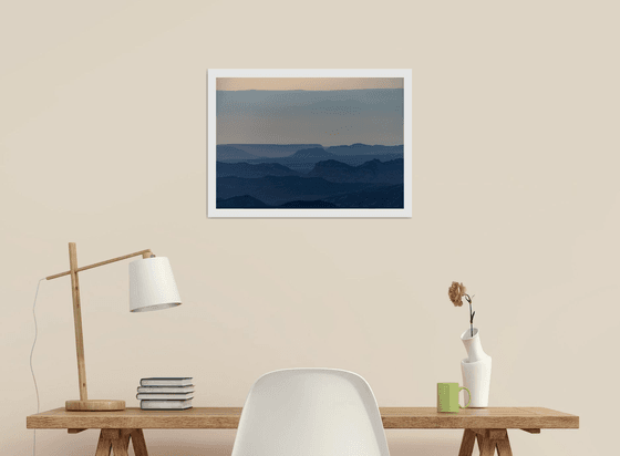 Sunrise over Ramon crater #5 | Limited Edition Fine Art Print 1 of 10 | 45 x 30 cm