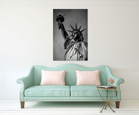 Lady Liberty in Monochrome