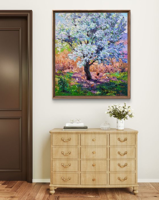 Pear blossoms