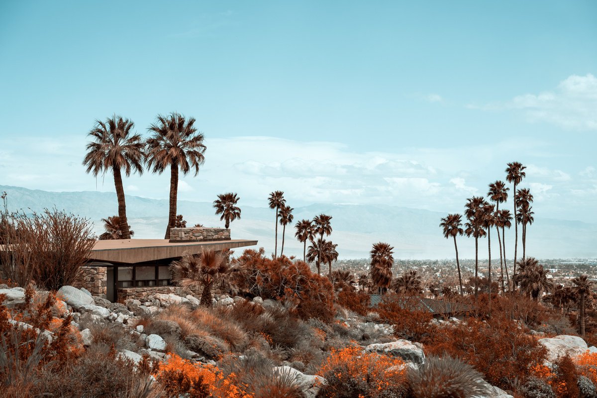 THE EDRIS HOUSE - Palm Springs by Harv Greenberg