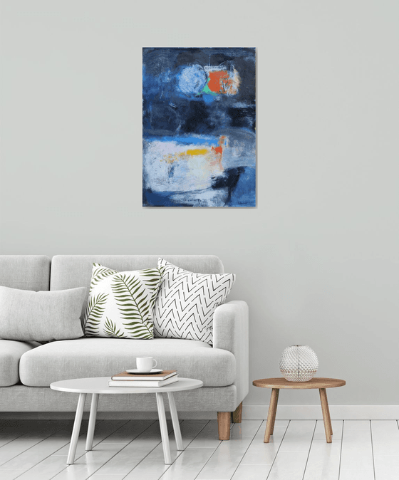 Composition with Yellow Blot