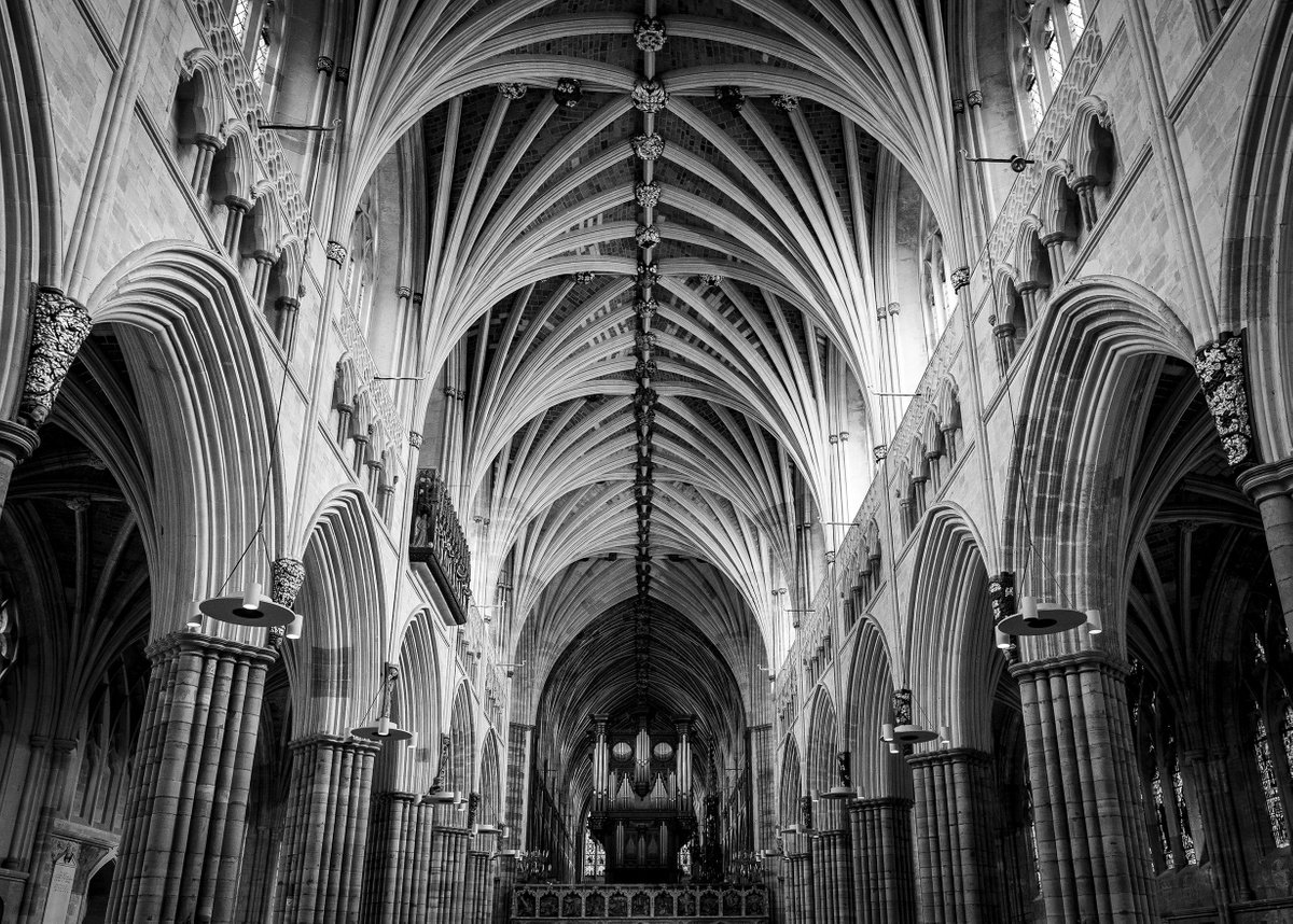 Exeter Cathedral Nave by Stephen Hodgetts Photography