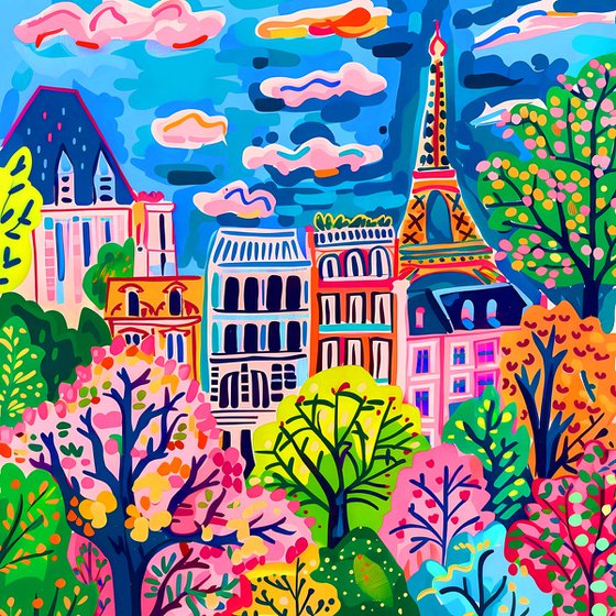 Colorful Paris