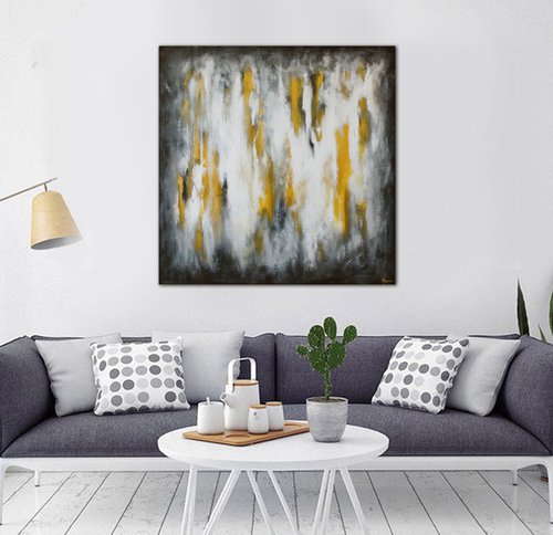 "ABSTRACT #070". Large Abstract Painting. by Rumen Spasov