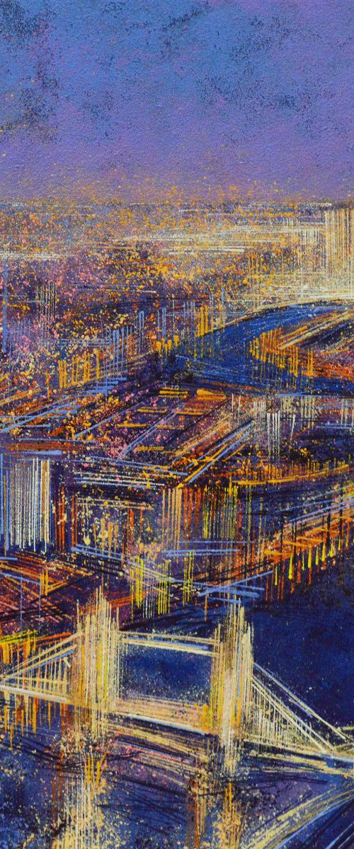 The City At Twilight by Marc Todd