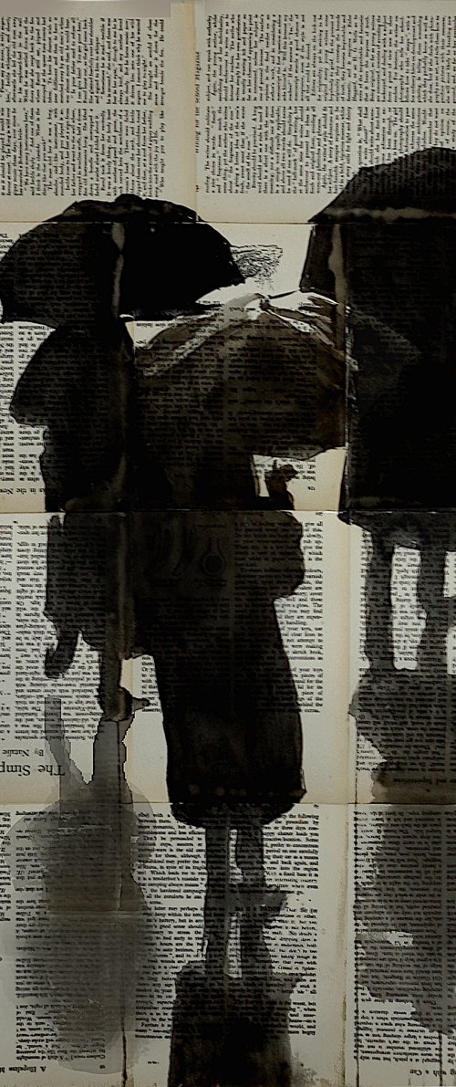 RAINY DAY FIGURES by Loui Jover