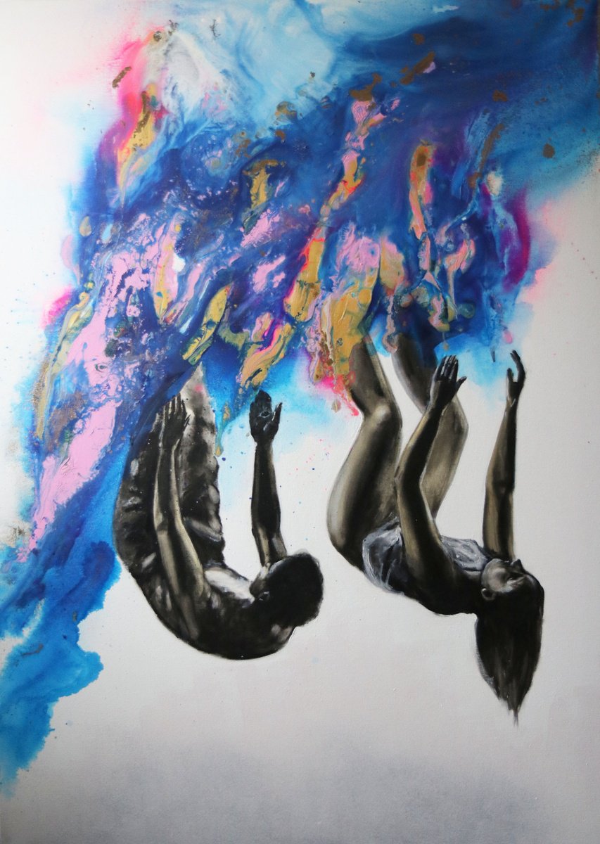 Weightlessness By Anzhelika Klimina, 38 X 51, Artwork For Sale On Artfinder