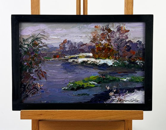 First Snow by the River