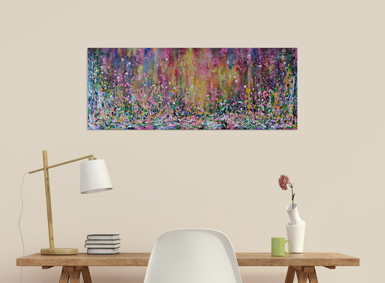 Fantasy Forest Field- Abstract Home Decor
